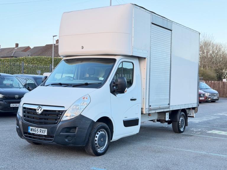 2015 65 VAUXHALL MOVANO LUTON 2.3 CDTI L3 LWB TINY 14K MILES TGS BODY TAIL LIFT