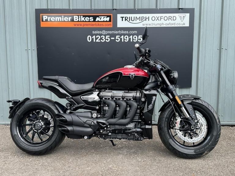 STUNNING BRAND NEW UNREGISTERED 2025 TRIUMPH ROCKET 3 R STORM MOTORCYCLE 