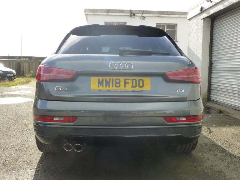 AUDI Q3 AUDI Q3 2.0 TDI 150 BHP QUATTRO BLACK EDITION EURO6 ULEZ SUV 2018