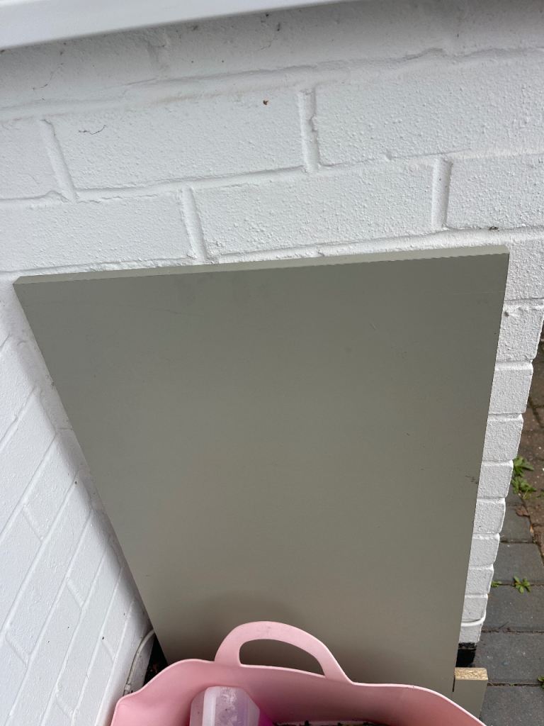 One piece of wicked sage green fascia panel 