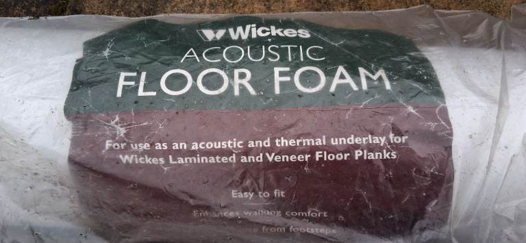 2 Rolls 2mm Foam Flooring insulation