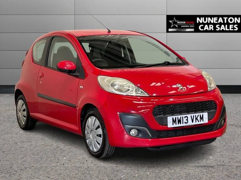 2013 Peugeot 107 1.0 12V Active Hatchback 3dr Petrol Manual Euro 5 (68 ps) Hatchback Petrol Manual