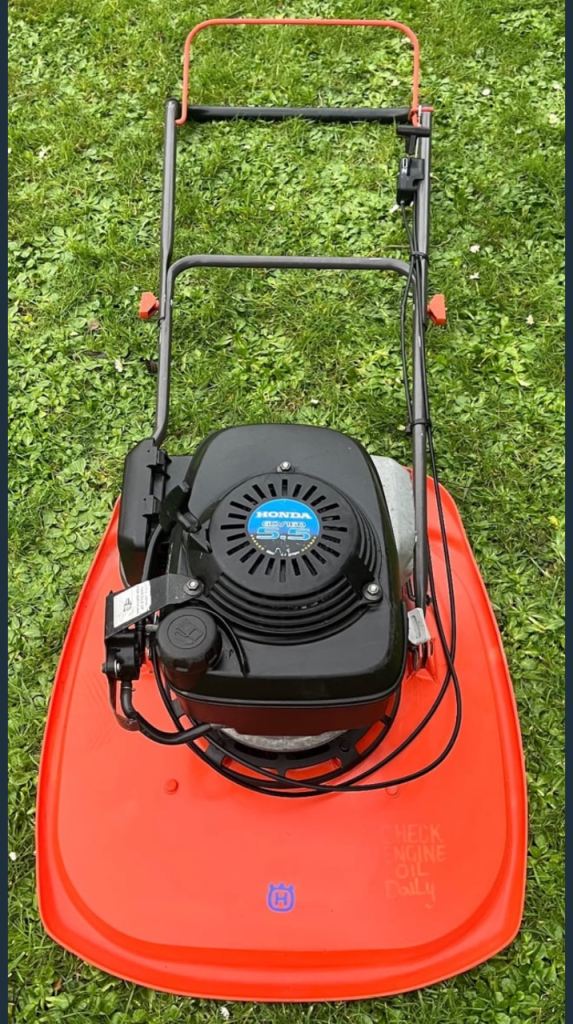 Husqvarna GX560 Honda hover mower vgc serviced lawnmower Flymo slopes & banks 