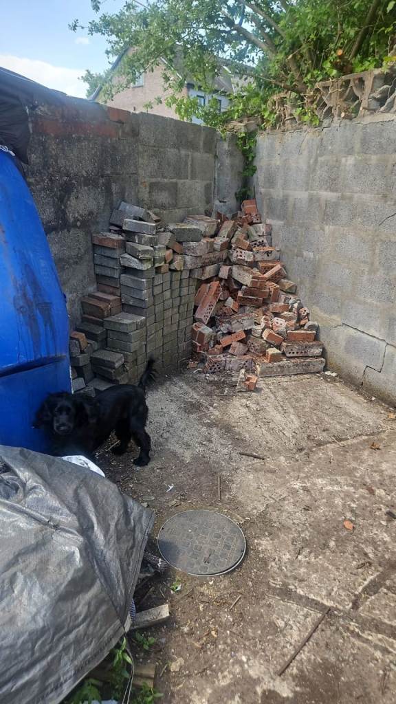 Old Slabs, stones and bricks for Free (Must Collect)