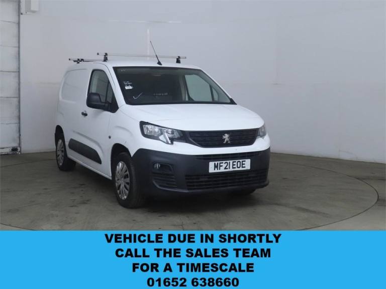2021 Peugeot Partner 1.5 BlueHDi 1000 Professional Standard Panel Van 5dr Diesel Manual SWB Euro ...