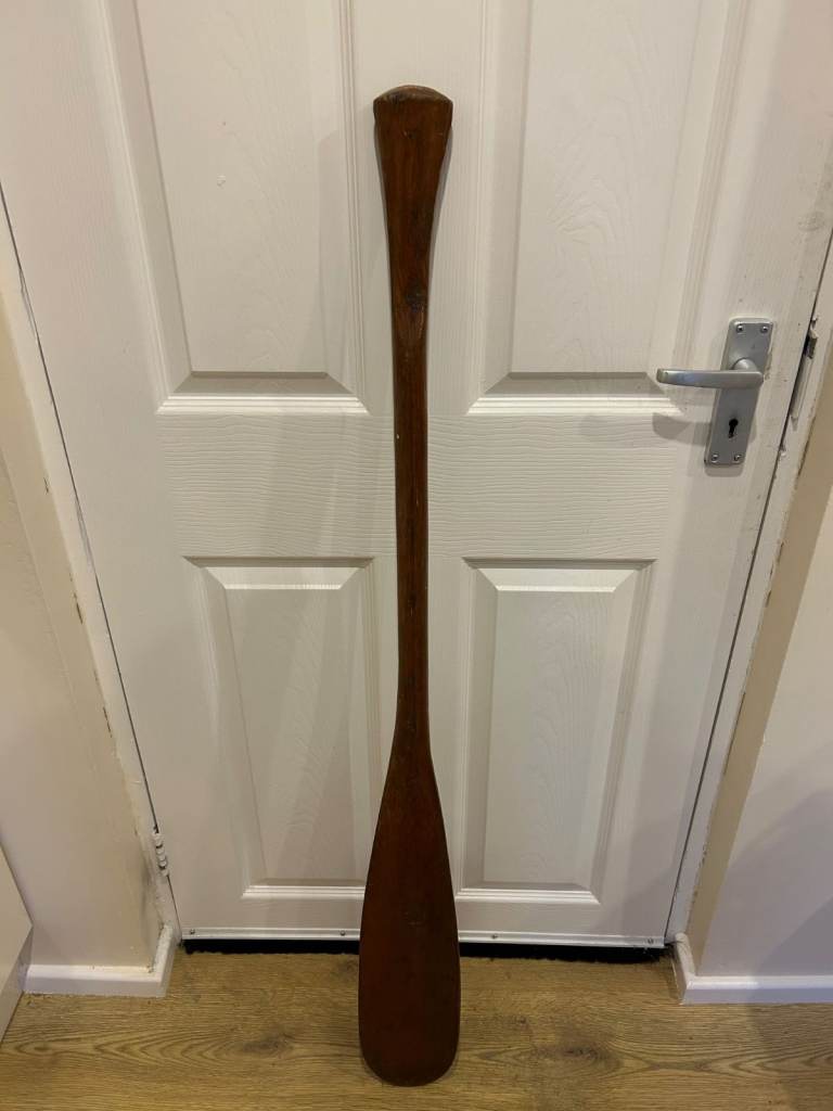 image for WOODEN BOAT/CANOE PADDLE