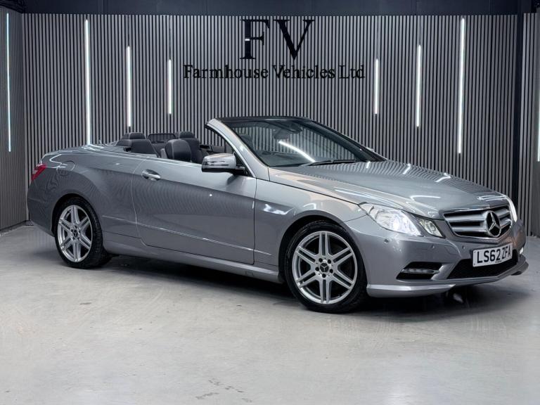 2012 Mercedes-Benz E Class 2.1 E250 CDI BlueEfficiency Sport Cabriolet G-Tronic+ Euro 5 (s/s) 2dr...
