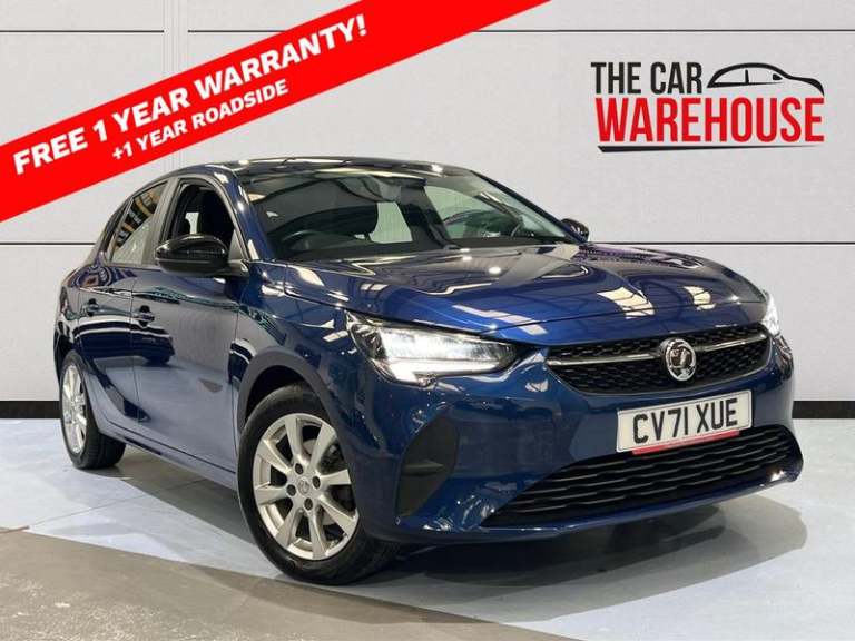 2021 Vauxhall Corsa 1.2 SE 5dr HATCHBACK PETROL Manual