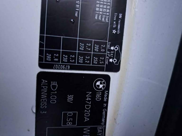 BMW 116D SPORT PRE LCI E81 BREAKING PARTS LIGHT BONNET BUMPER WING MIRROR DOOR TAILGATE