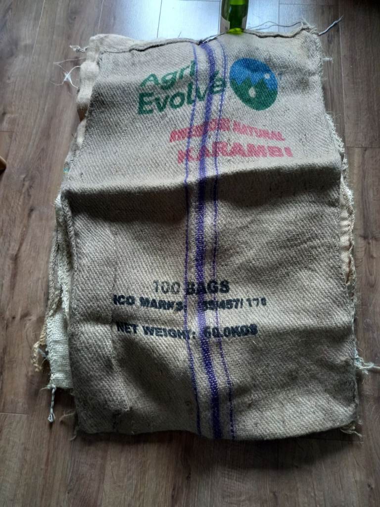 Hessian Coffee Sacks- Various brands 50 - 70kg