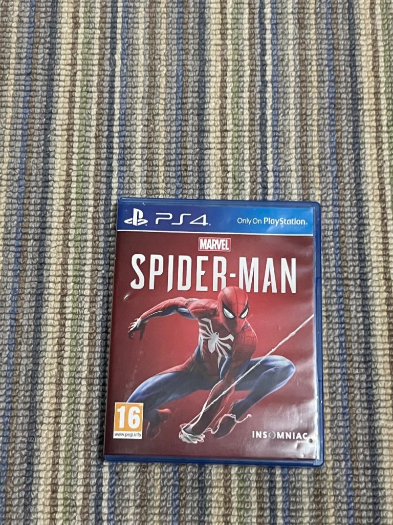 PS4 Marvel Spider-Man Game – Good Condition