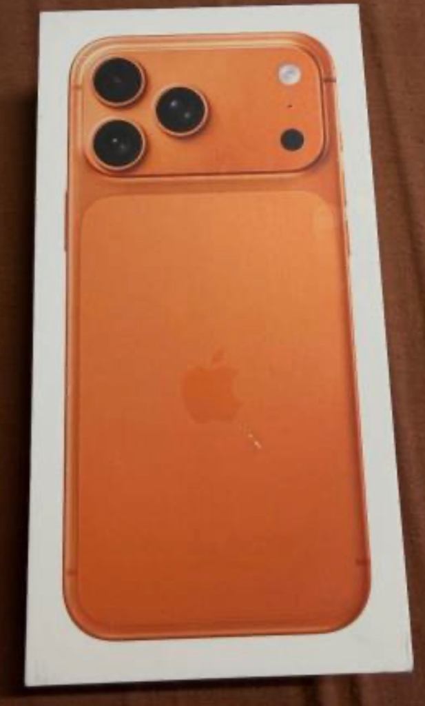 iPhone 17 pro max