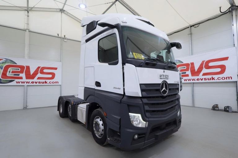 2022 (71 PLATE) Mercedes Benz Actros 2545 6x2 Euro 6 Tractor Units
