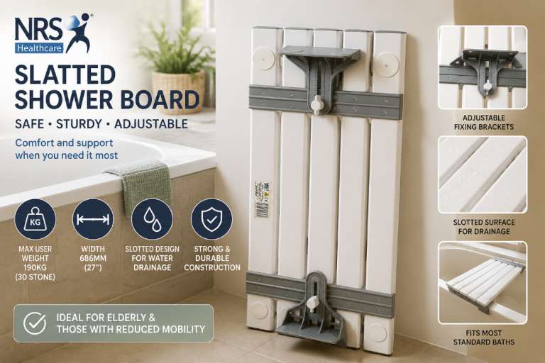 NRS Shower Board Bath Seat Mobility Aid