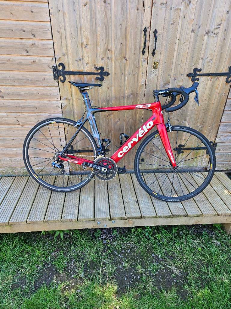 Cervelo S3 Road Bike - Red, Good Condition