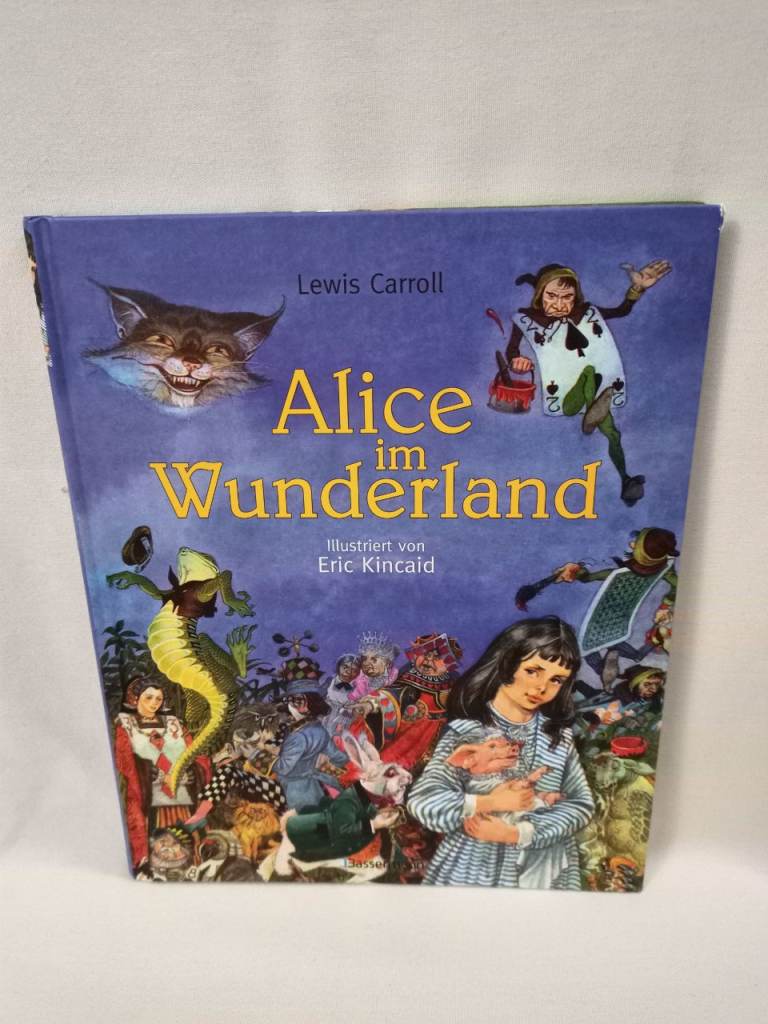 GERMAN LANGUAGE HARDBACK ALICE IN WONDERLAND.