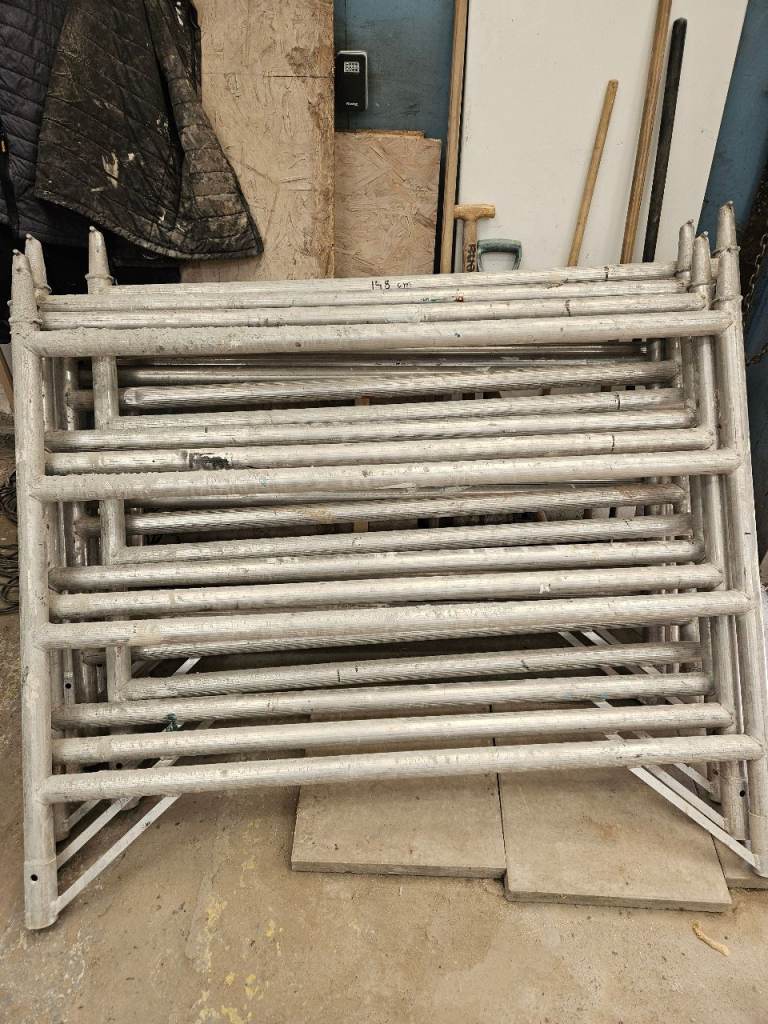 Double width scaffold parts