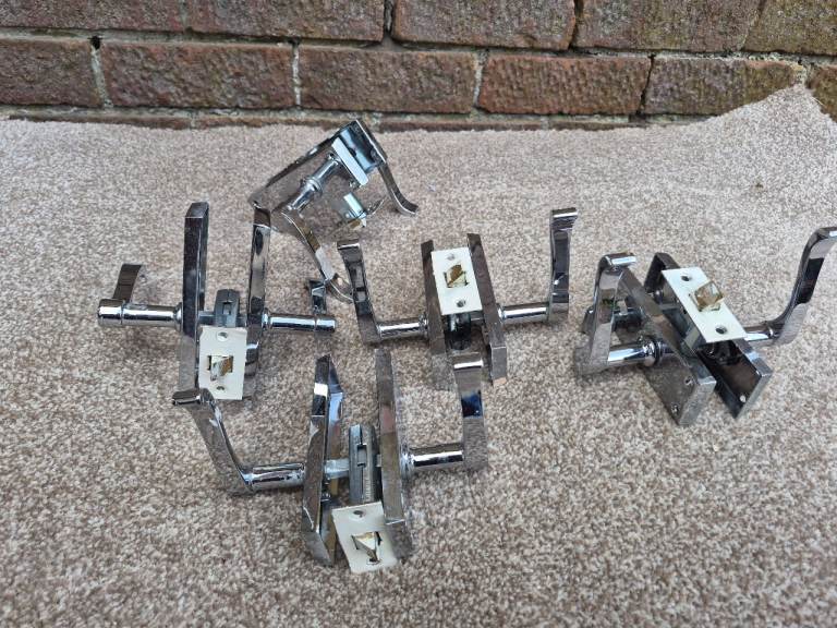 Silver Door Handles