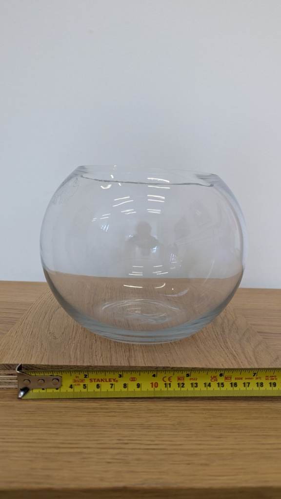 10 x glass bowl for centrepiece/ display vase