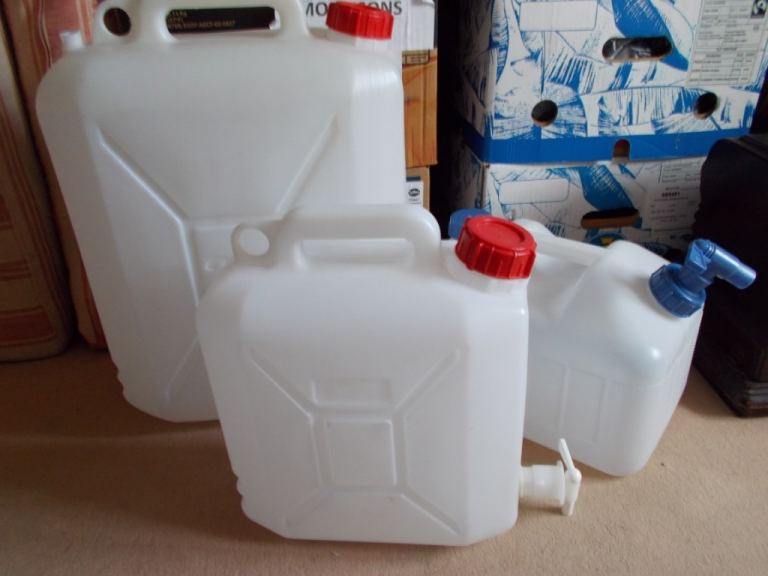 10L 12L & 25L Caravan Camping Motorhome water containers