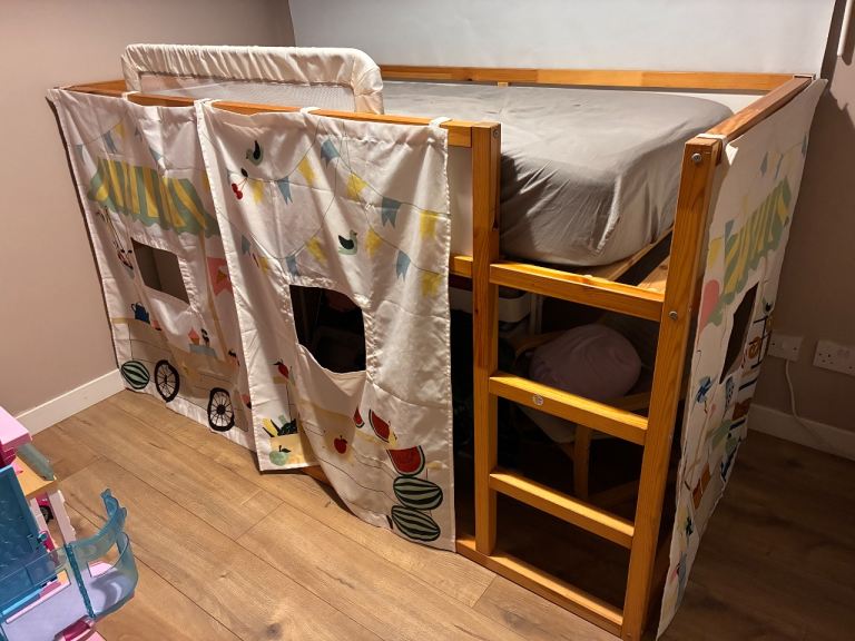Ikea Kura bed with optional tent and maybe mattreas