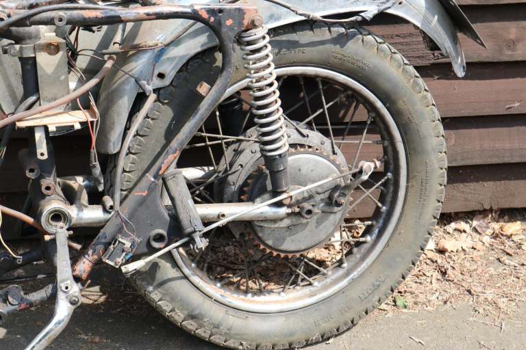 Norton Atlas N15 CS Scrambler c1964 Rolling Chassis 