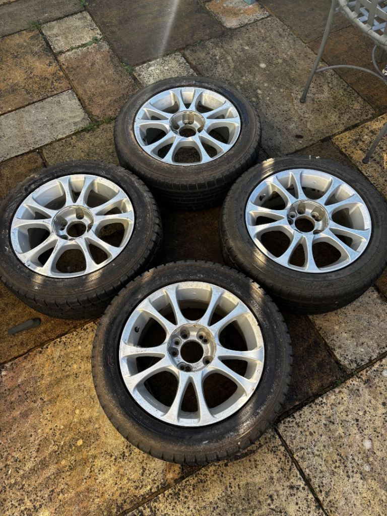 16” alloy wheels 5x114 4x114 with tyres 205/55/16