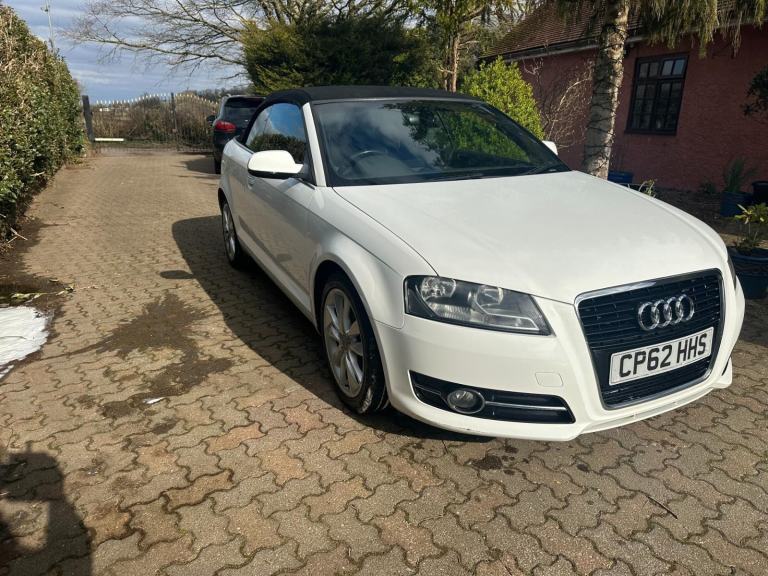 2012 AUDI A3 1.6TDI SORT 2DR WHITE