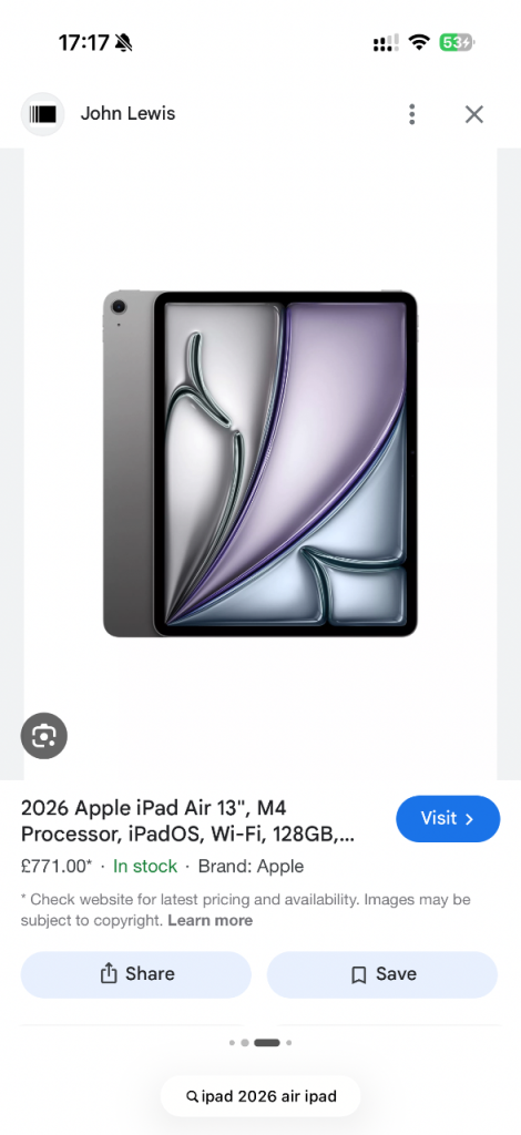 iPad 2026 m4 