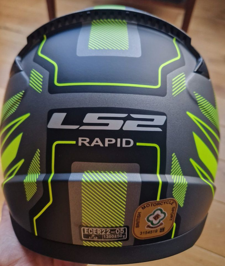 LS2 Rapid - Full-Face Motorcyle Helmet - Medium size