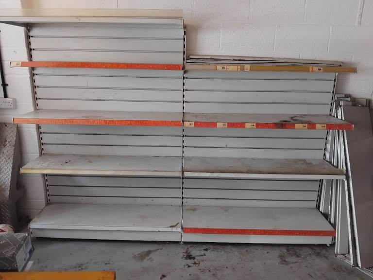 Metal Shelving 