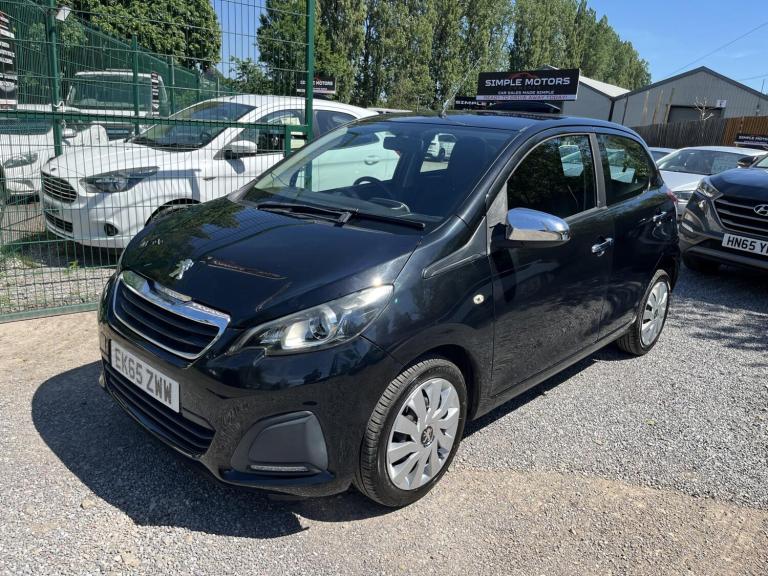 2015 Peugeot 108 1.0 Active Hatchback 5dr Petrol 2 Tronic Euro 6 (68 ps) Hatchback Petrol Automatic
