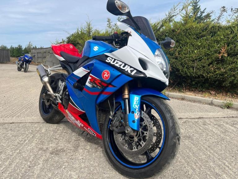 2008 08 SUZUKI GSXR 1000 K7 GSXR1000 SUPERBIKE CLASSIC SPORTS BLUE  WHITE