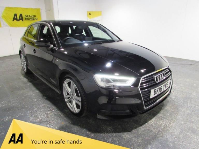 2018 18 AUDI A3 1.5 TFSI COD S LINE SPORTBACK 5DR PETROL MANUAL EURO 6 (S/S) (15