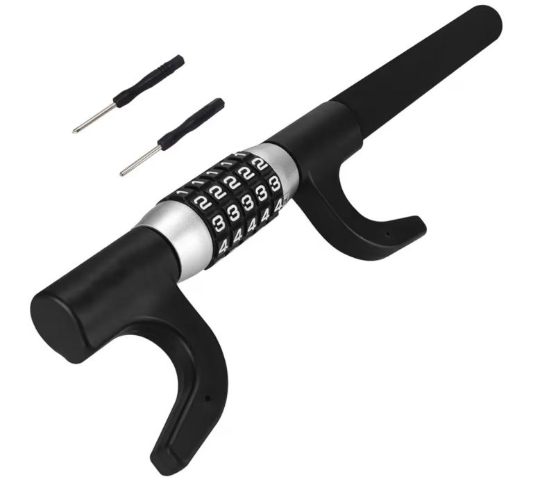 Turnart Steering Wheel Lock 5 Digit Combination Heavy Duty Lock 