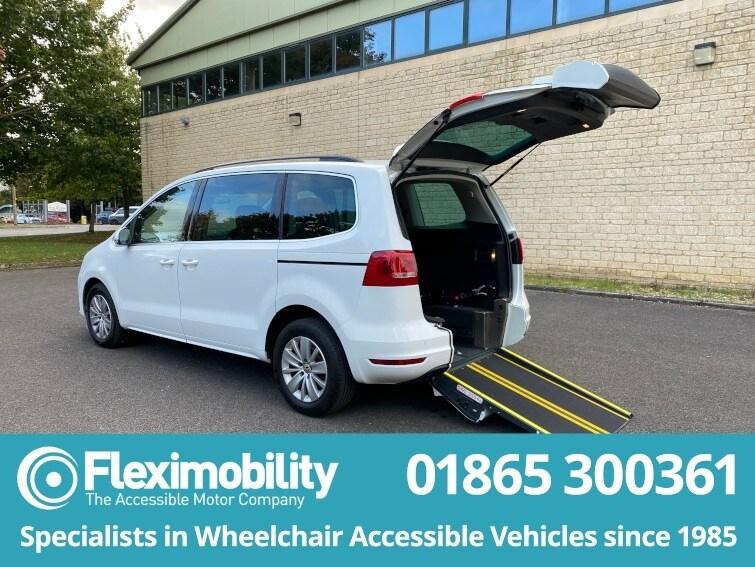2015 Volkswagen Sharan Wheelchair Accessible Vehicle - 4 Seats- AUTO  MPV Diesel Automatic