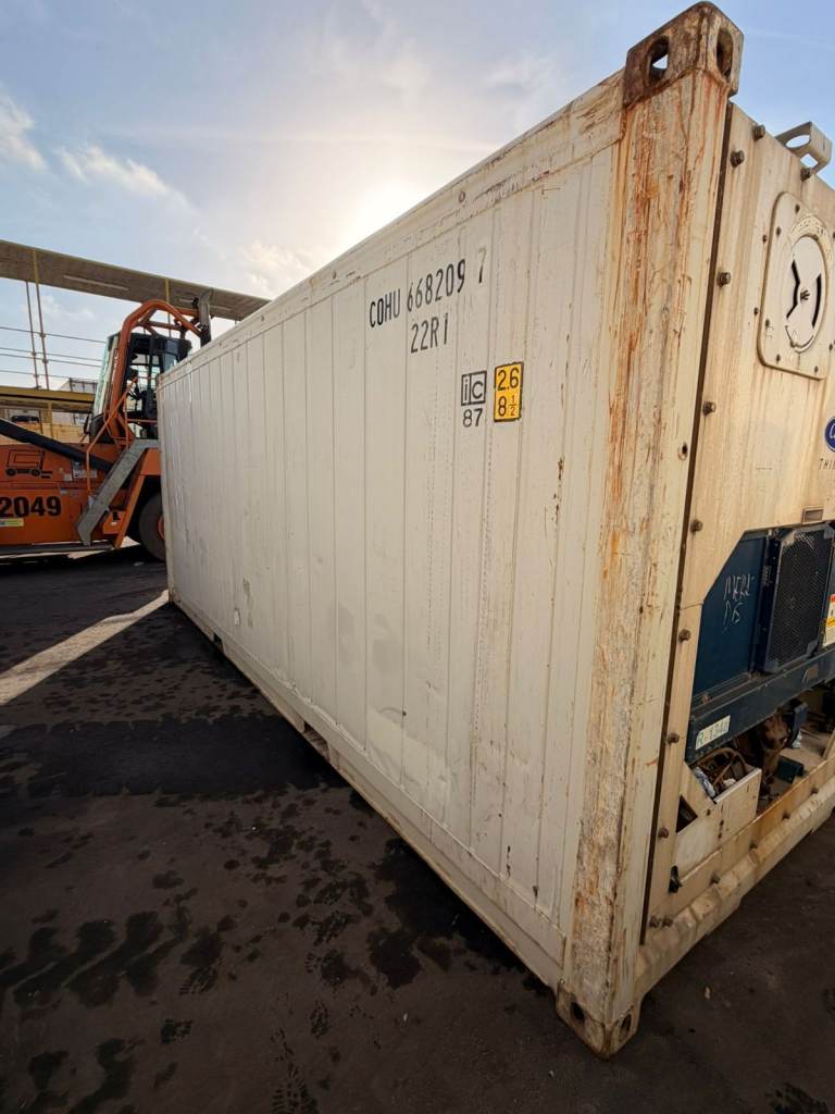 20ft Refrigerated shipping container - Cargo worthy