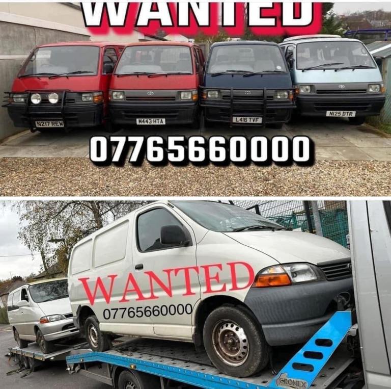 WANTED Toyota Hiace
