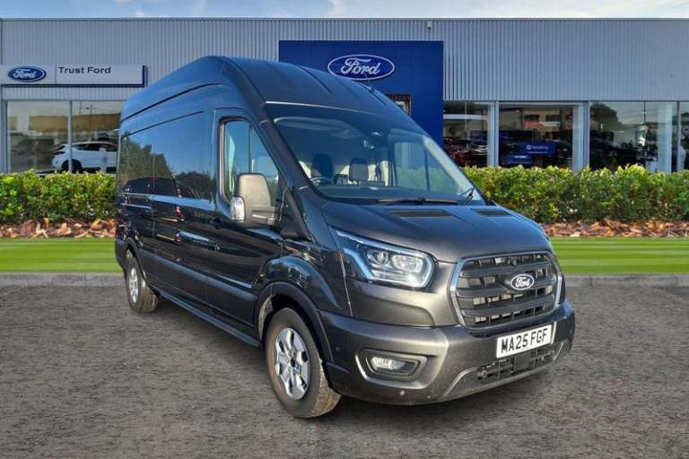2025 Ford Transit 350 Limited AUTO L3 H3 LWB High Roof FWD 2.0 EcoBlue 130ps Automatic Panel Van ...