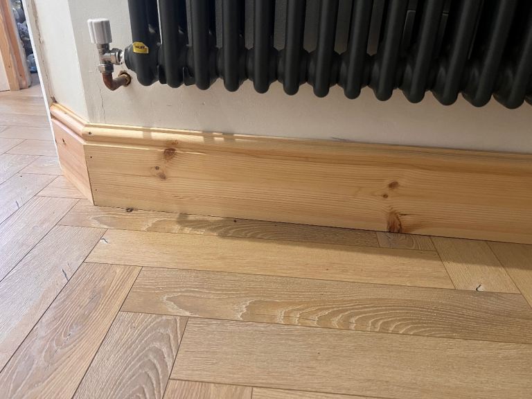Unused Pine Skirting Boards - 7 inch 
