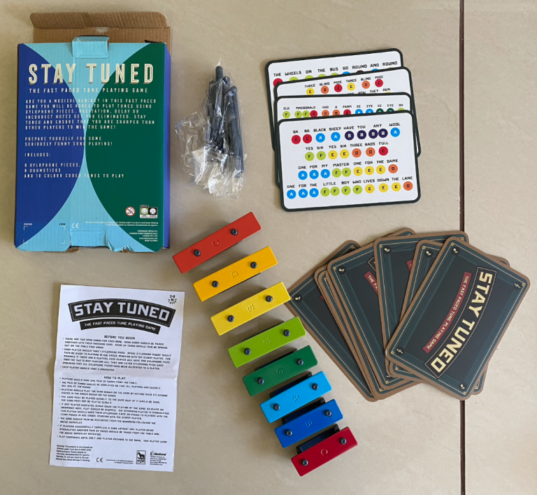 Stay Tuned Music Game Family Xylophone Tune Playing  for 2-8 players