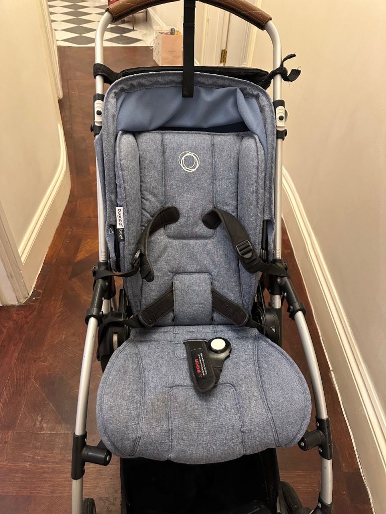 Complete Bugaboo Bee 5 Bundle – Grey Melange – Birth to Toddler (Inc. Carrycot & Extras)