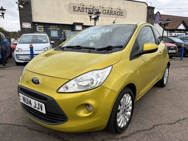 2014 14 FORD KA 1.2 ZETEC HATCHBACK 3DR PETROL MANUAL EURO 6 (S/S) (69 PS)