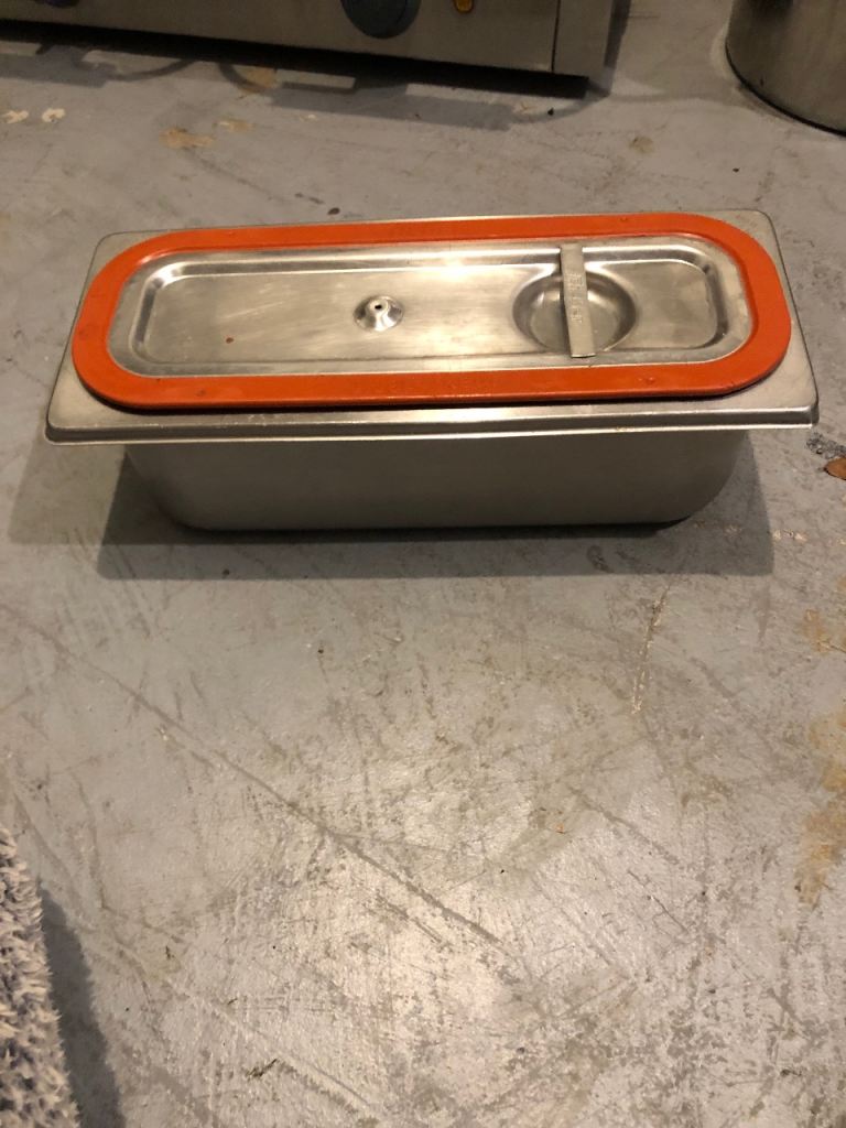 Stainless Steel Food Container with Lid – Good Condition | in ...