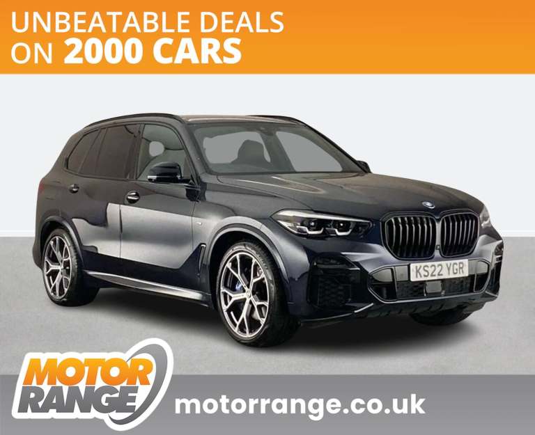 2022 BMW X5 xDrive30d MHT M Sport 5dr Auto 4x4 DIESEL Automatic