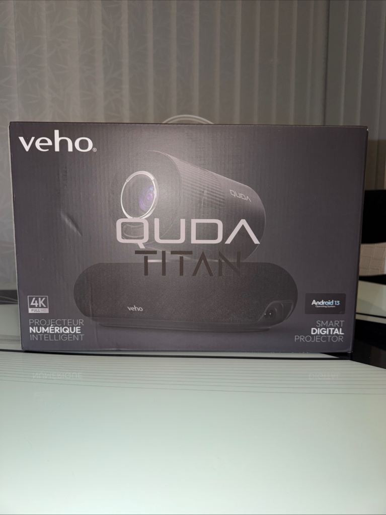 Veho QUDA Titan Pro Smart Projector VPJ-004-TP (RRP £499) SAVE £149 for ...