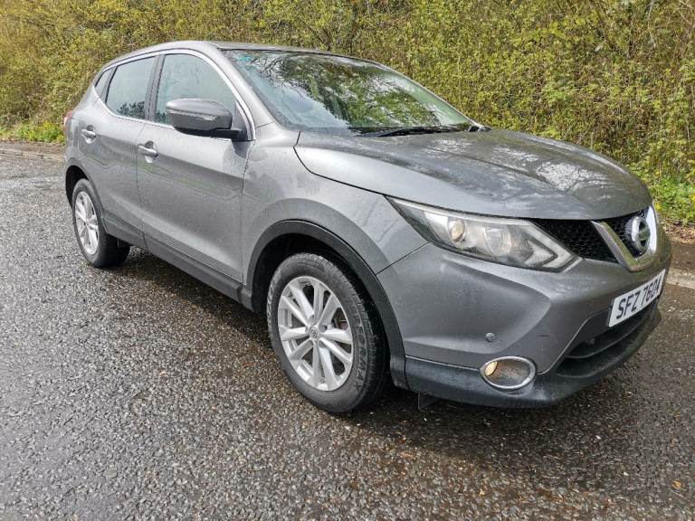 NEW MODEL 2014 NISSAN QASHQAI ACENTA SMART VIS 1.5 DCI 110BHP M,O,T AUG 2026 £20 A YEAR ROAD TAX