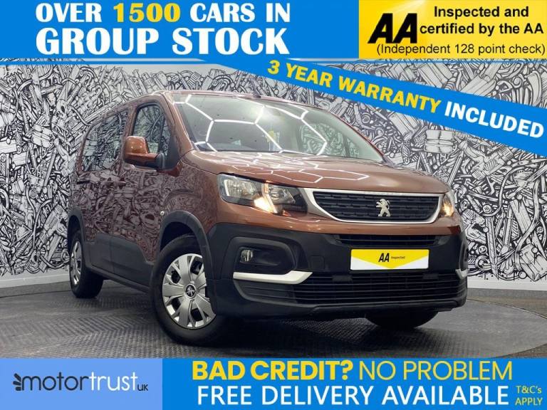 2020 Peugeot Rifter 1.5 BlueHDi Active Long MPV 5dr Diesel Manual Euro 6 (s/s) (100 ps) MPV Diese...