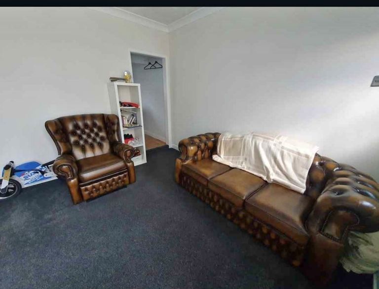 image for Original Chesterfield Sofa and Chair 