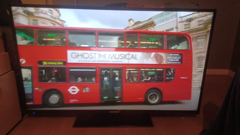FREE DELIVERY excellent 50 BLAUPUNKT LED full HDTV 1080p freeveiw channels inbuilt 
